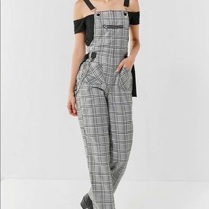 I.AM.GIA Cobain Plaid Chain Overall